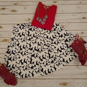 Cynthia Rowley Black and White Circle Skirts